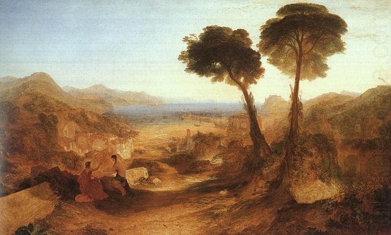 Joseph Mallord William Turner The Bay of Baiaae with Apollo and the Sibyl china oil painting image